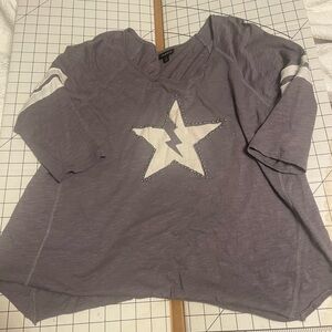 Torrid Grey Graphic Tee